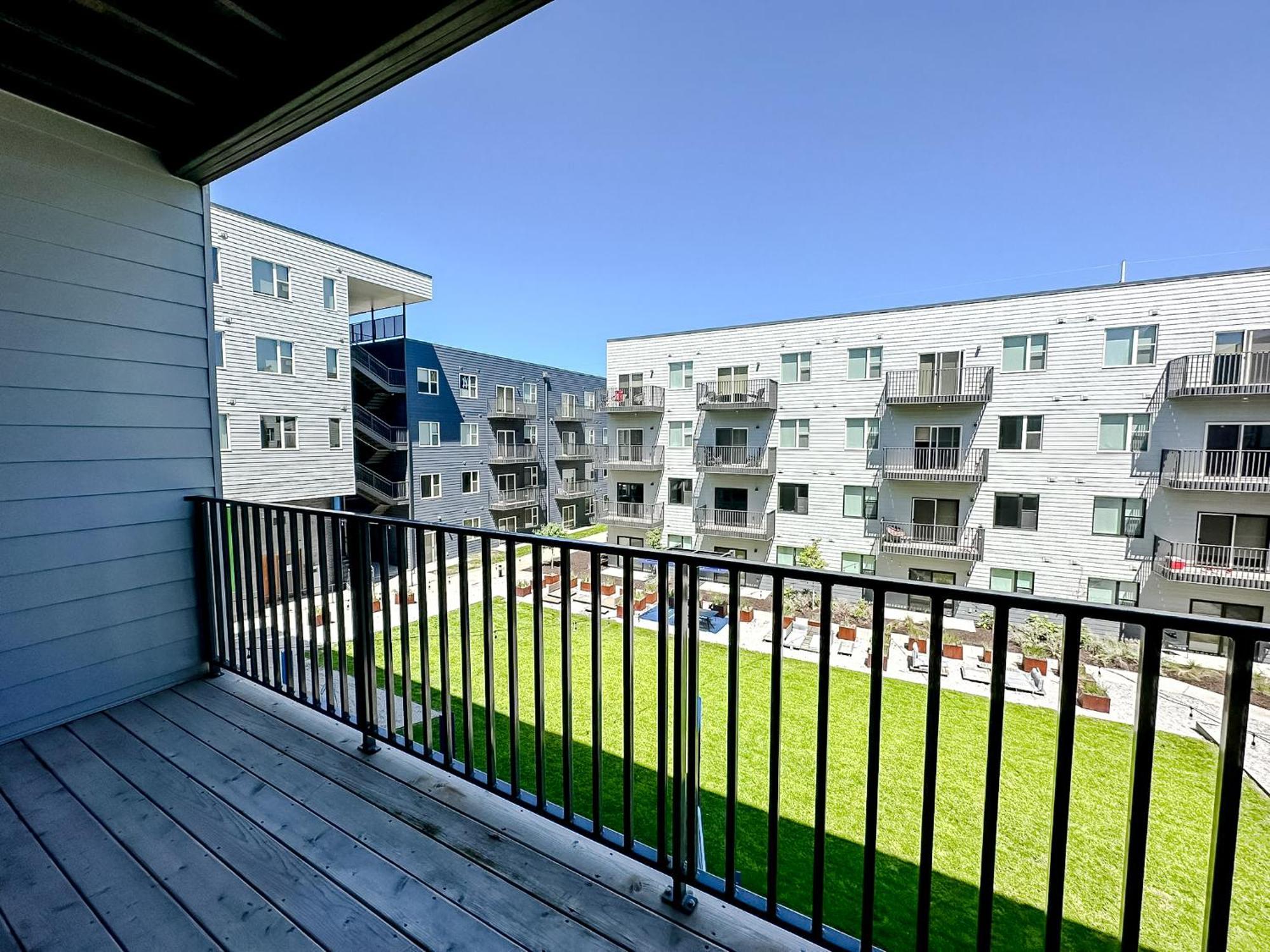 Sleepover 1Bd 1Ba Omaha Apartments Luaran gambar
